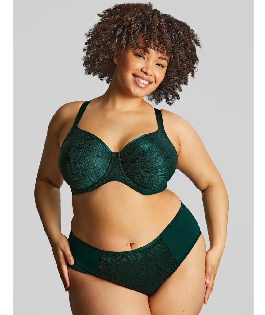 Sculptresse Illuminate Non Padded Full Cup T-Shirt Bra - Dark Green Bras